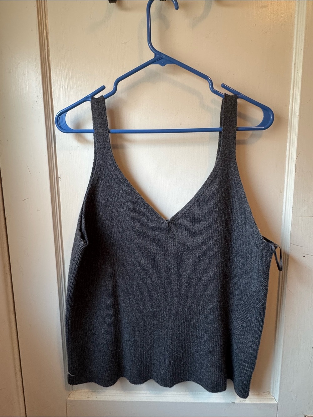 Old Navy Gray Sweater Knit Tank Top | XL